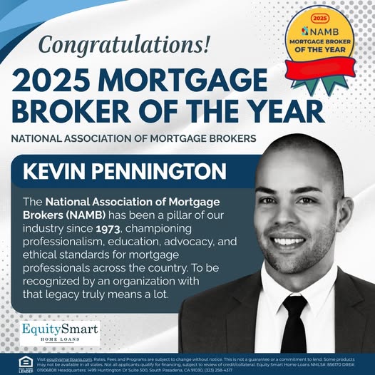 KevinMPenn's tweet photo. 📷 BIG NEWS &amp; VERY GRATEFUL 📷
I’m excited to share that I’ve been named one of NAMB’s 2025 Mortgage Brokers of the Year 📷 https://t.co/9etJbnlWAC