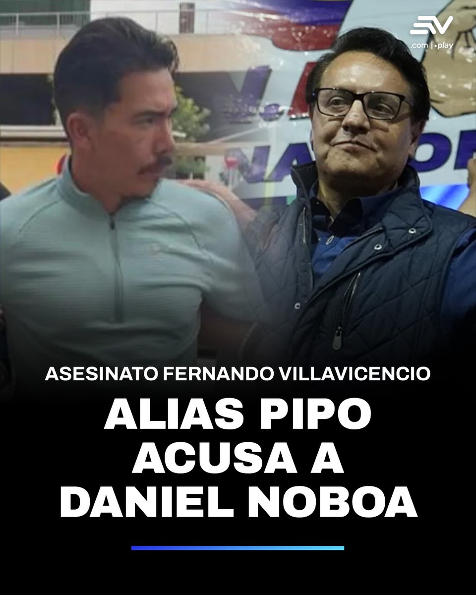 EcuavisaInforma's tweet photo. 📢 Wilmer Chavarría, alias Pipo, dijo en la Fiscalía de Zaragoza en España que no ordenó el magnicidio de Fernando Villavicencio y acusó al presidente Noboa. 👉 https://t.co/DJCalD4kQ3 https://t.co/SQX0KYu9gl