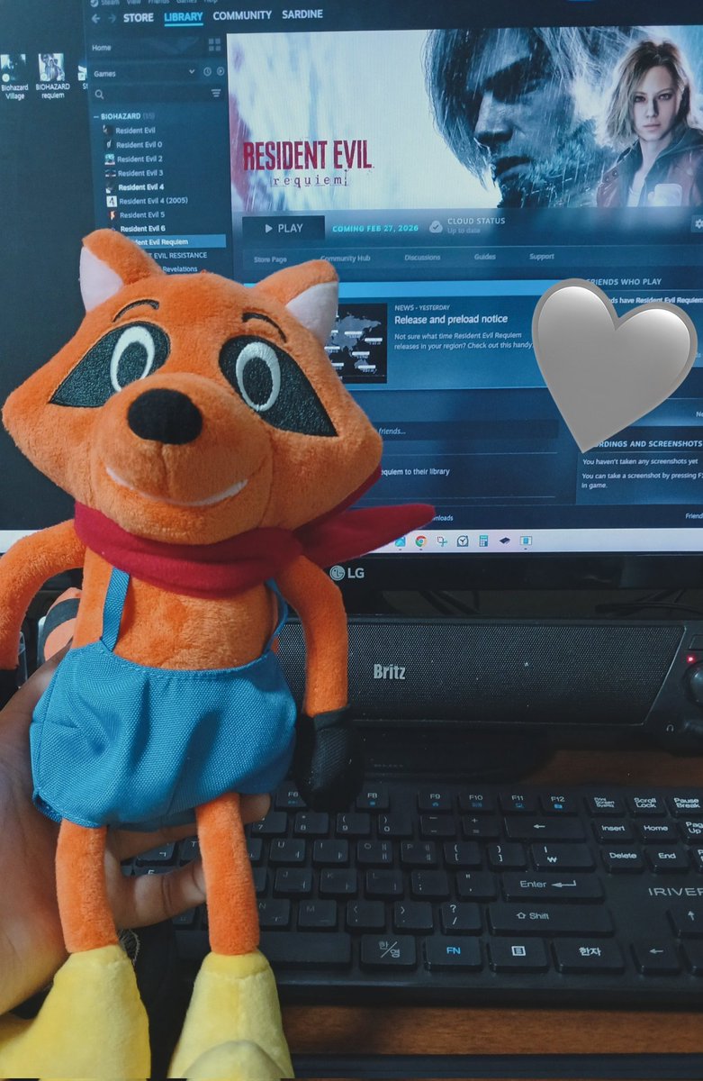 Be prepared. 🦝🎮
