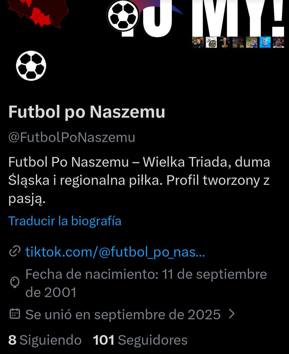 W imieniu całej ekipy z <a href="/FutbolPoNaszemu/">Futbol po Naszemu</a> chciałbym podziękować za 100 obserwacji!
Zachęcam do dalszej obserwacji, bo ciągle myślimy nad nowymi, unikalnymi formatami i dążymy do nieustannego rozwoju.

Jeszcze raz dziękujeMY