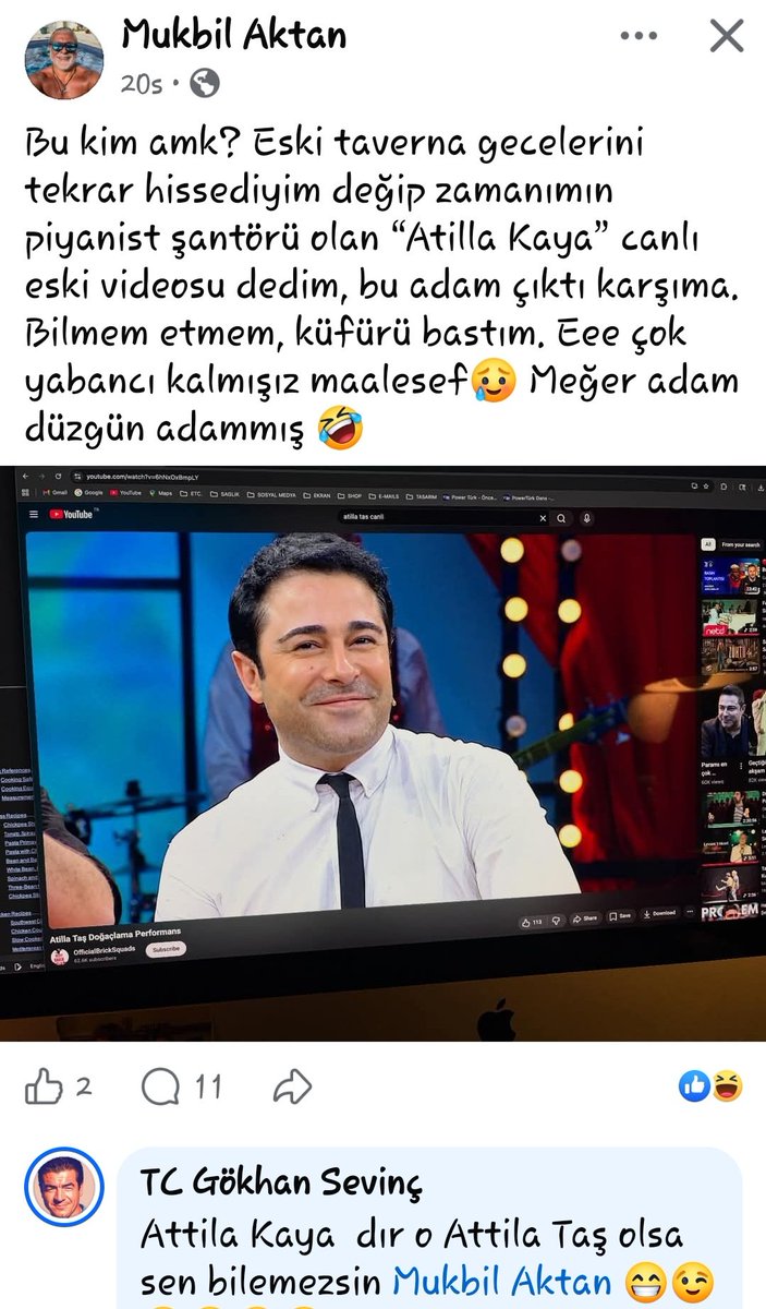 aknasip's tweet photo. Atilla Kaya ile Atilla Taş karışınca...

😃😃
@AtillaTasNet https://t.co/BOfbqx47yw