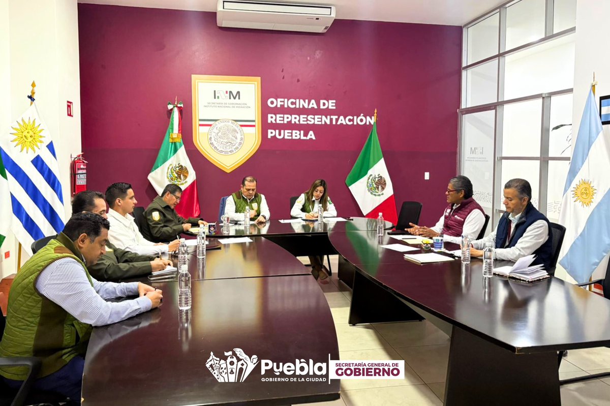 Con el propósito de fortalecer la coordinación en favor de la población migrante, se llevó a cabo una reunión de trabajo con el Instituto Nacional de Migración en Puebla, en seguimiento a la visión del presidente municipal <a href="/pepechedrauimx/">Pepe Chedraui 🇲🇽</a>.

En representación del secretario