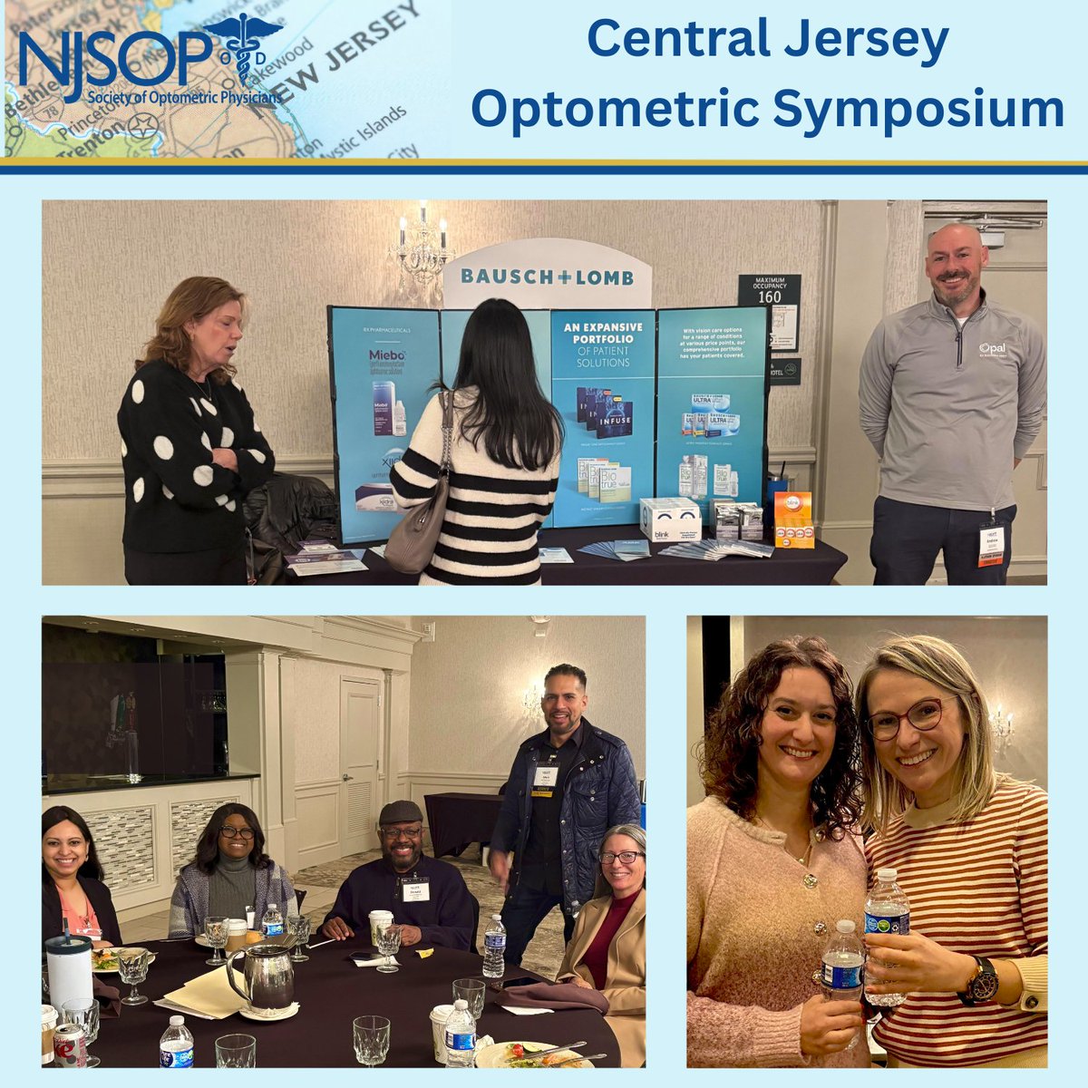 NJeyedocs's tweet image. With snow in the forecast, we adjusted the schedule and still had a fantastic Central Jersey Optometric Symposium CE event. Thank you to everyone who made it such a success! 

#NJSOP #CE