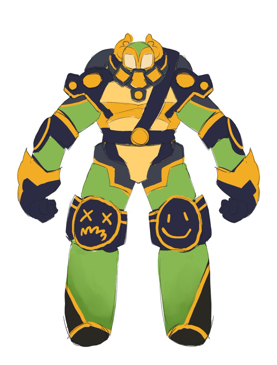 mecha au 🌟 #rottmnt