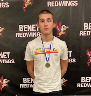 BenetAthletics's tweet photo. Congratulations to the Benet Boys Track & Field Team on their Plainfield South Invite last Saturday! 👟🏅

1. Ben Marks took 3rd Place in the frosh/soph 3200 meter run with a time of 10:51.85
2. Chase Deckard took 3rd Place in the frosh/soph shot put with a distance of 32'11.25"
3. Bob Johnson took 2nd Place in the varsity 1600 meter run with a time of 4:32.22
4. Will Niziolek took 1st Place in the 55 high hurdle race with a time of 7.93