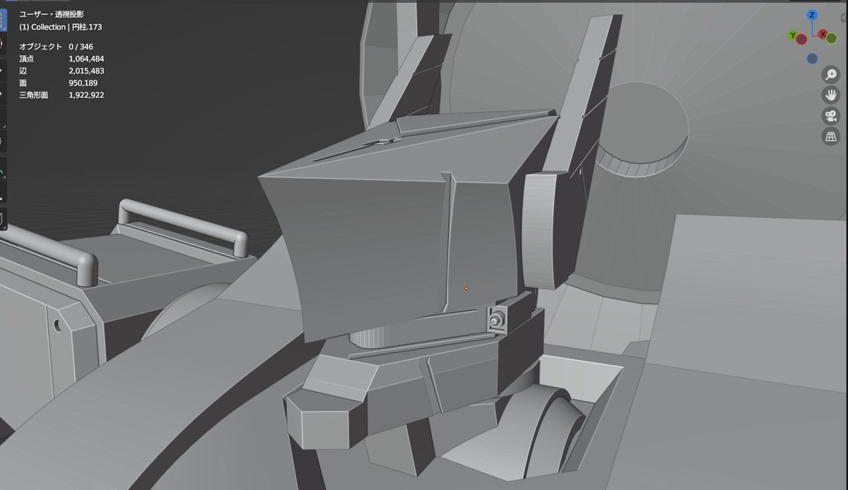 Shin1758487's tweet photo. 傷跡は男のロマン

#blender #b3d #3DCG #Mecha https://t.co/CUGlM3npjd