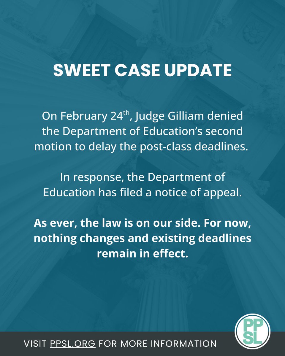 Project on Predatory Student Lending tweet media