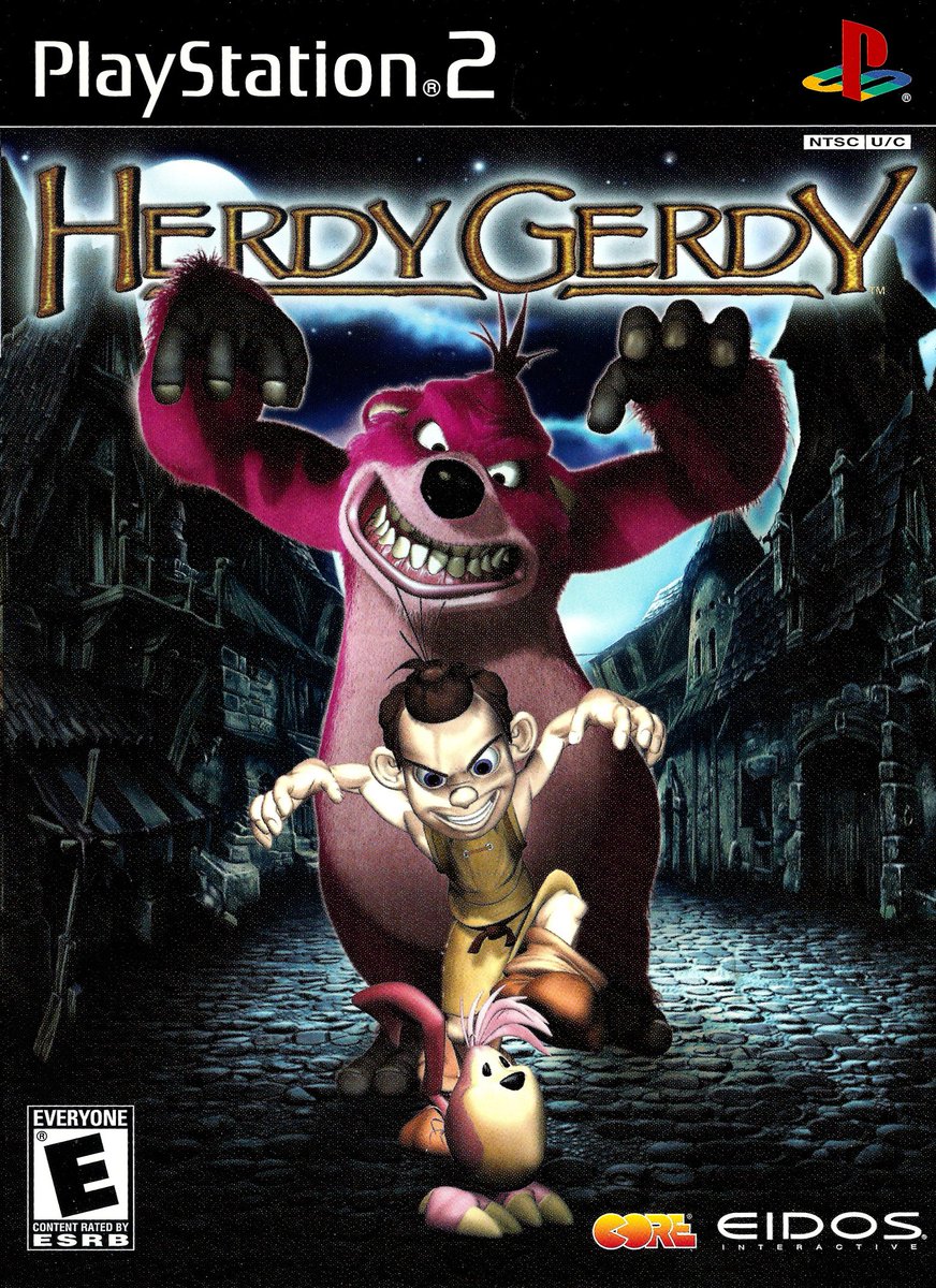 RetroGamerArt's tweet photo. Herdy Gerdy (2002) https://t.co/s3ursbPYAp