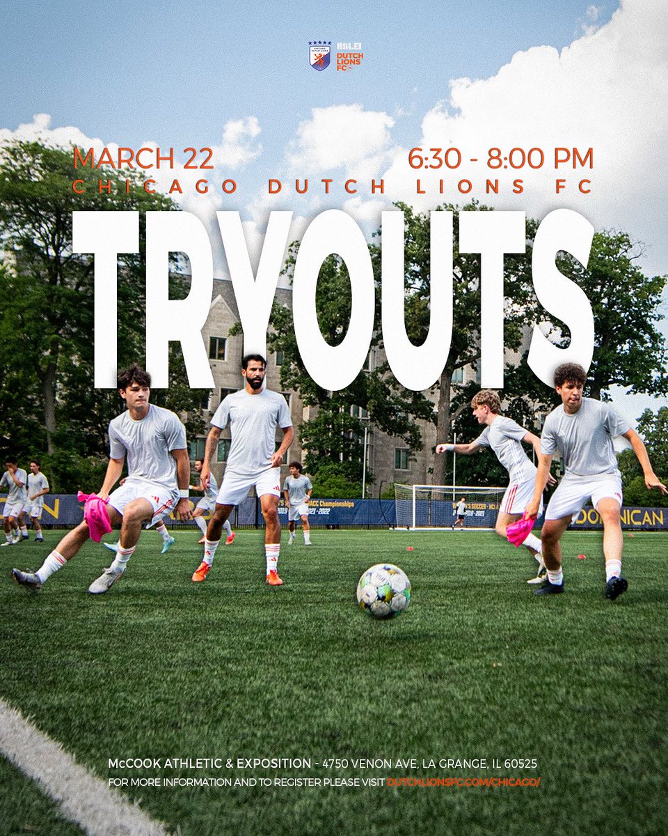 Chicago Dutch Lions FC tweet media