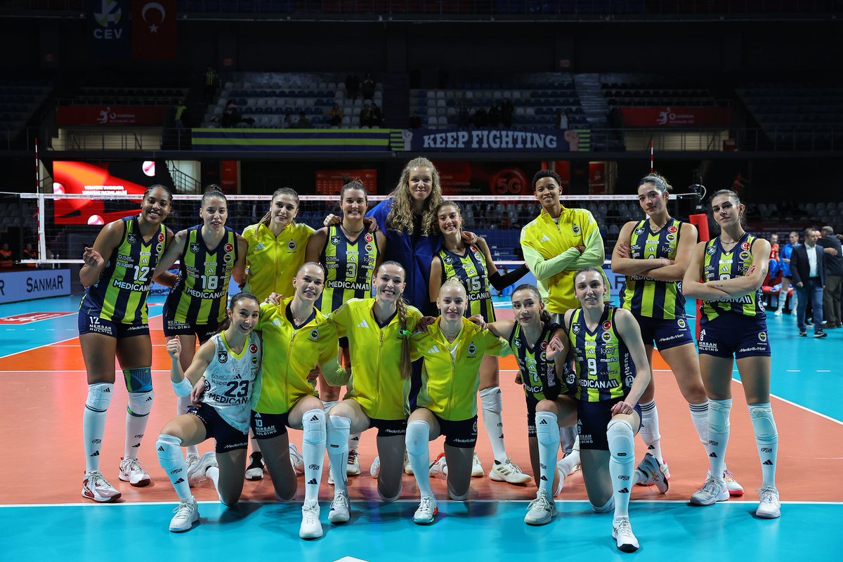 🚨 Fenerbahçe Medicana'nın CEV Şampiyonlar Ligi çeyrek finalindeki rakibi Scandicci oldu. 

✈️ 1. maç 10-12 Mart
🏠 2. maç 19 Mart