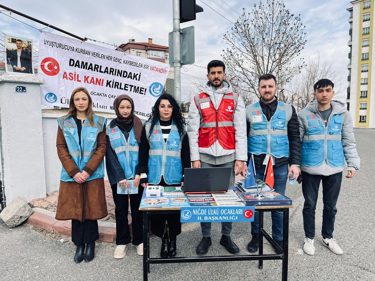 Unutulmasın ki Ülkü Ocakları varsa umut vardır; Ülkü Ocakları varsa gelecek vardır. 🇹🇷