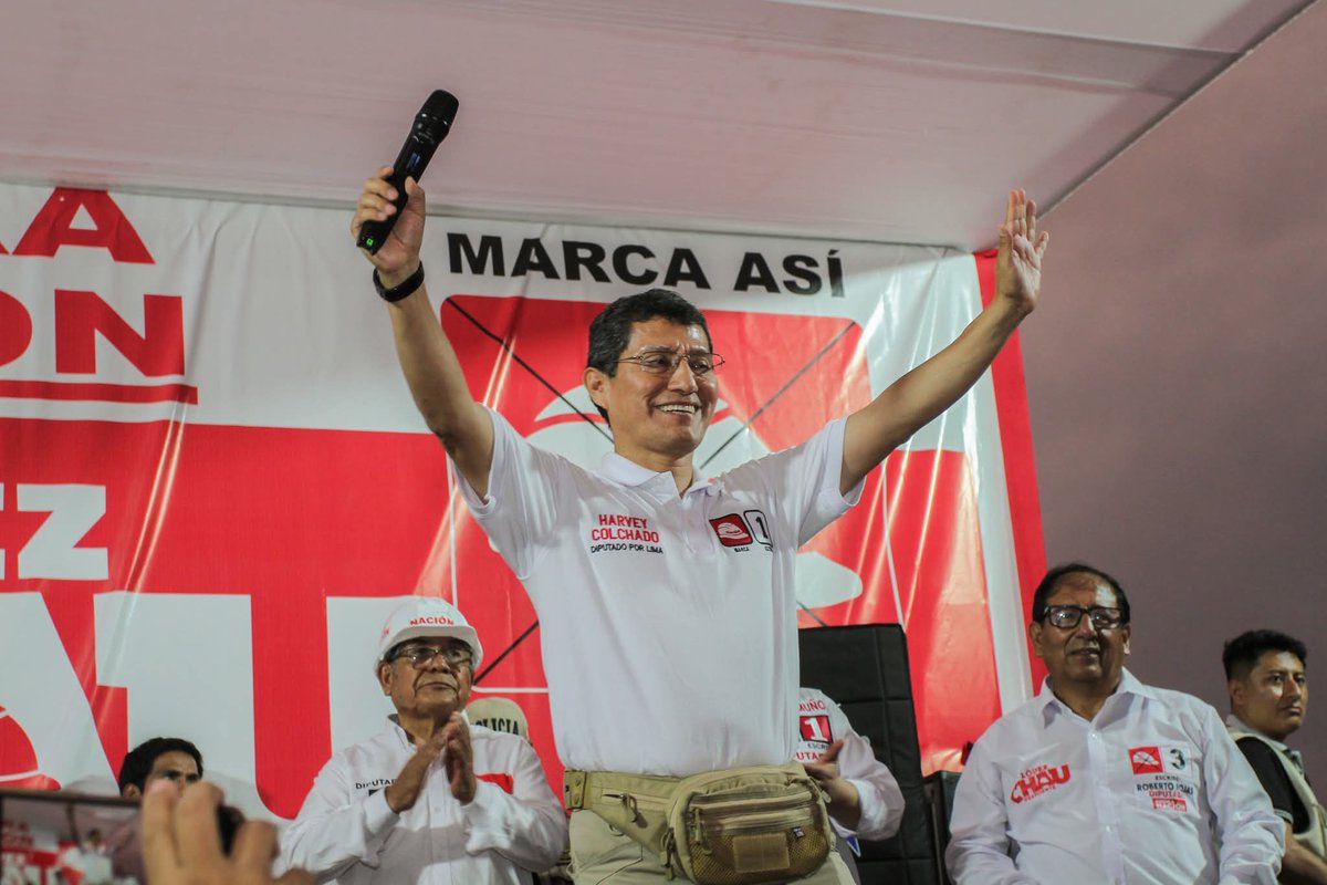 Si quieres ver a Dina Boluarte presa, que se reabra la investigación a Keiko Fujimori, José Luna y César Acuña, debes votar por él coronel Harvey Colchado y toda su bancada de diputados del partido Ahora Nación.