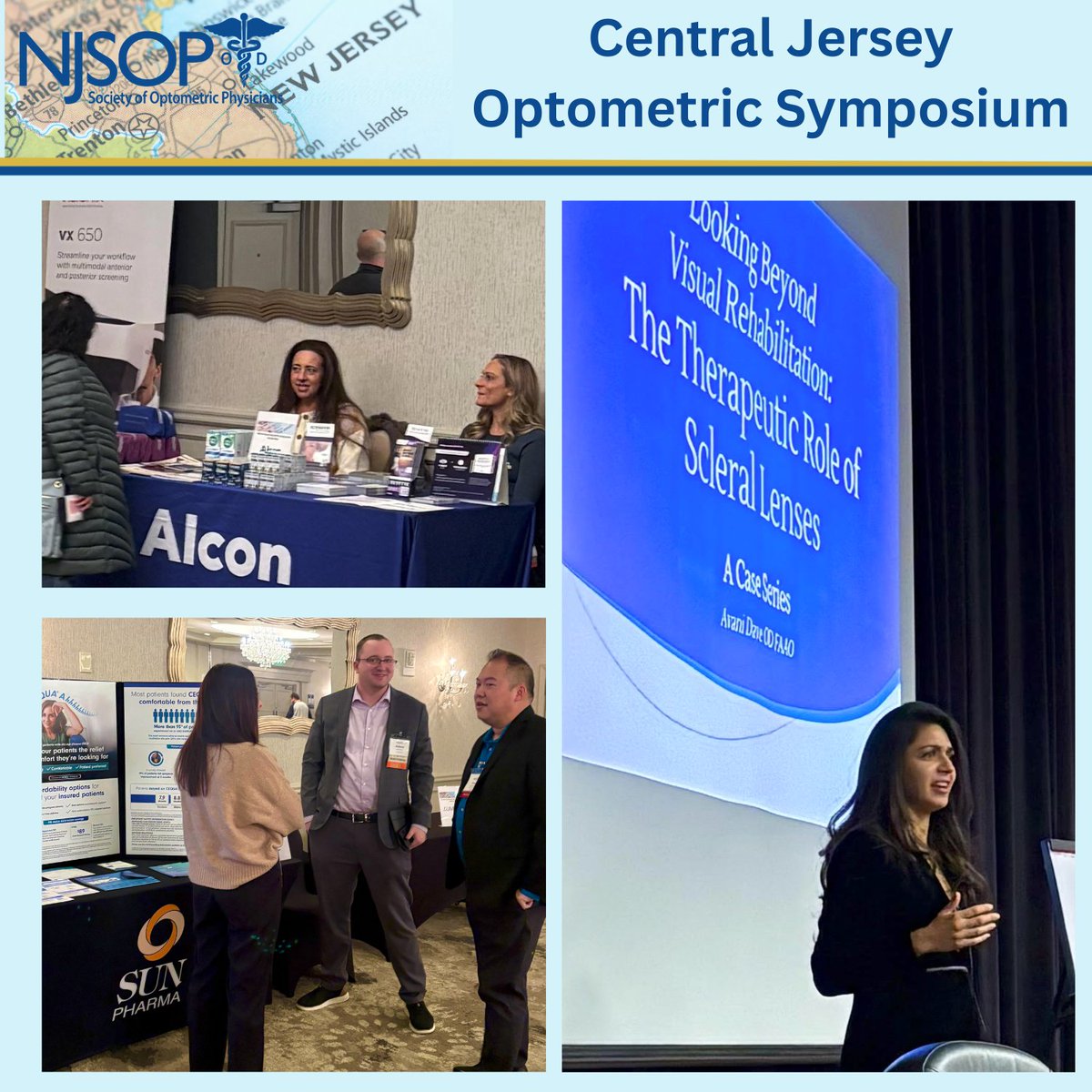 NJeyedocs's tweet image. With snow in the forecast, we adjusted the schedule and still had a fantastic Central Jersey Optometric Symposium CE event. Thank you to everyone who made it such a success! 

#NJSOP #CE