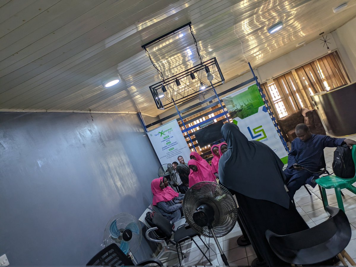 Today, we hosted girls from Garima Standard Academy, Minna at the hub for the National Girls in ICT Competition.

They were briefed on the program expectations and engaged in a brainstorming session to develop and refine their idea.