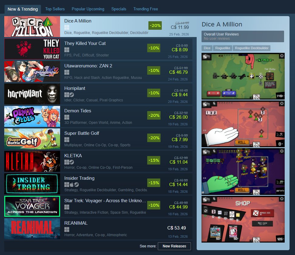 Dice A Million is top 1 on New &amp; Trending already
thanks so much 😭😭😭❤️