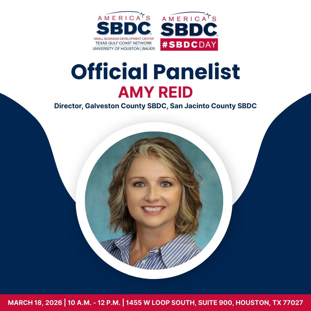 Univ. of Houston Texas Gulf Coast SBDC Network tweet media