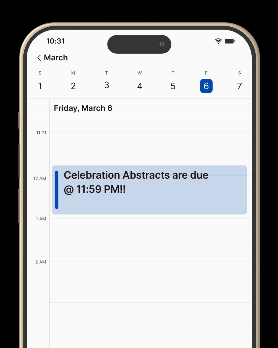 Mark your calendars! Abstracts for Celebration are due March 6 at 11:59 PM. Don’t miss your chance to showcase your research and creative work. Submit your abstract today using the link below!

Link to our website: inside.nku.edu/gero/outreach-…
