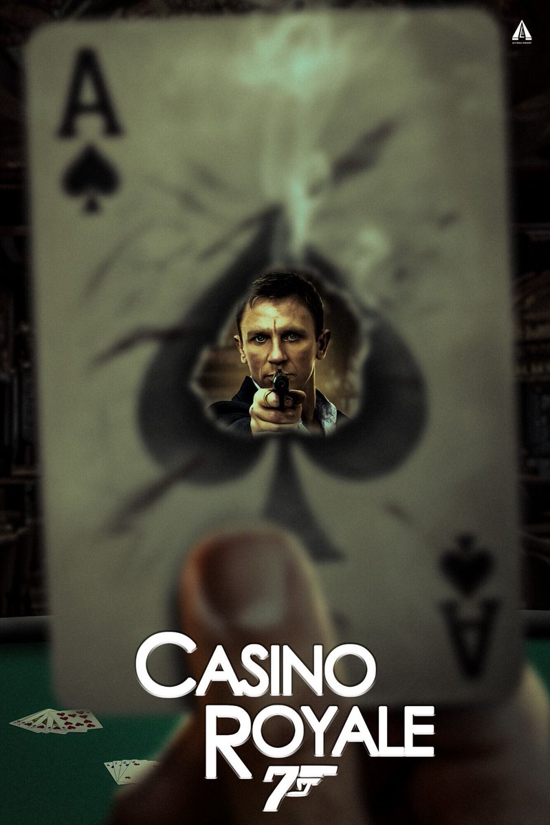 PosterSpy's tweet photo. Casino Royale by @PRONOB3284

#CasinoRoyale https://t.co/6aCzfLoZMd