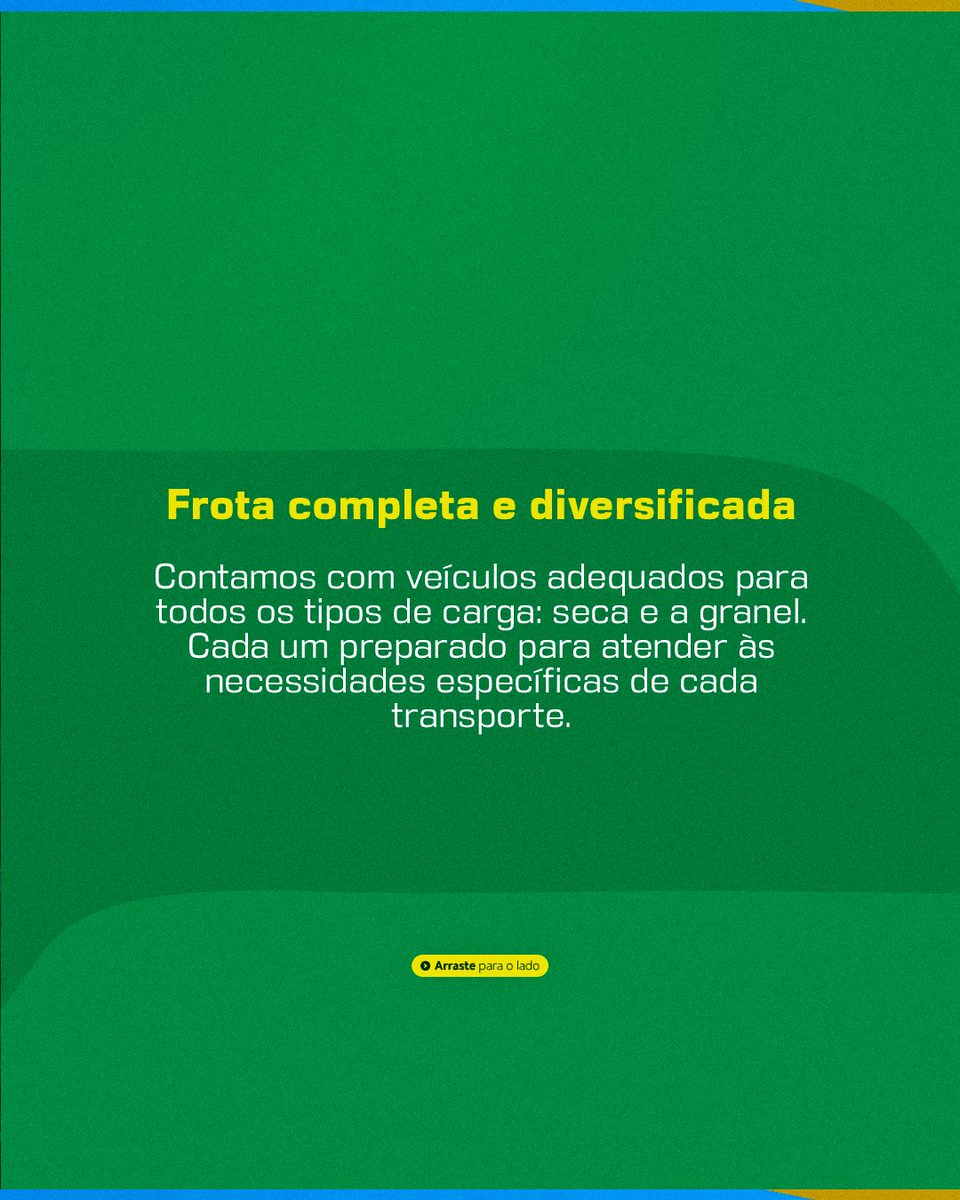 ctstransportes's tweet image. Seja carga seca ou a granel, a CTS Transportes tem a solução ideal para cada tipo de transporte. 🚛

Entre em contato e descubra como podemos oferecer o transporte perfeito para sua carga!

#tclabrasil #logisticacomqualidade #transporteeficiente