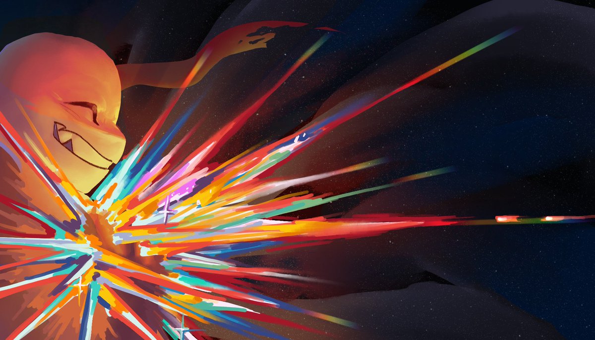 To his brothers, Raph is the sun; To Raph, his brothers are the whole solar system. #rottmnt