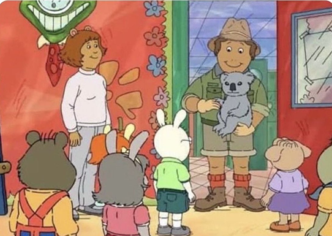 __Poisonivyyy's tweet image. I’m crying 😂, The koala is like "aren't y'all animals too?”