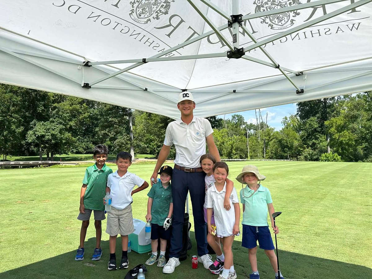 TrumpGolfDC's tweet image. Smiles, swings, serves, and a whole lot of summer fun. 

Junior Golf &amp;amp; Tennis  Camp registration is now open for members at @trumpgolfdc. 

We’re looking forward to another unforgettable season filled with golf, tennis,  and friendships. #trumpgolf #juniorgolf #summercamp