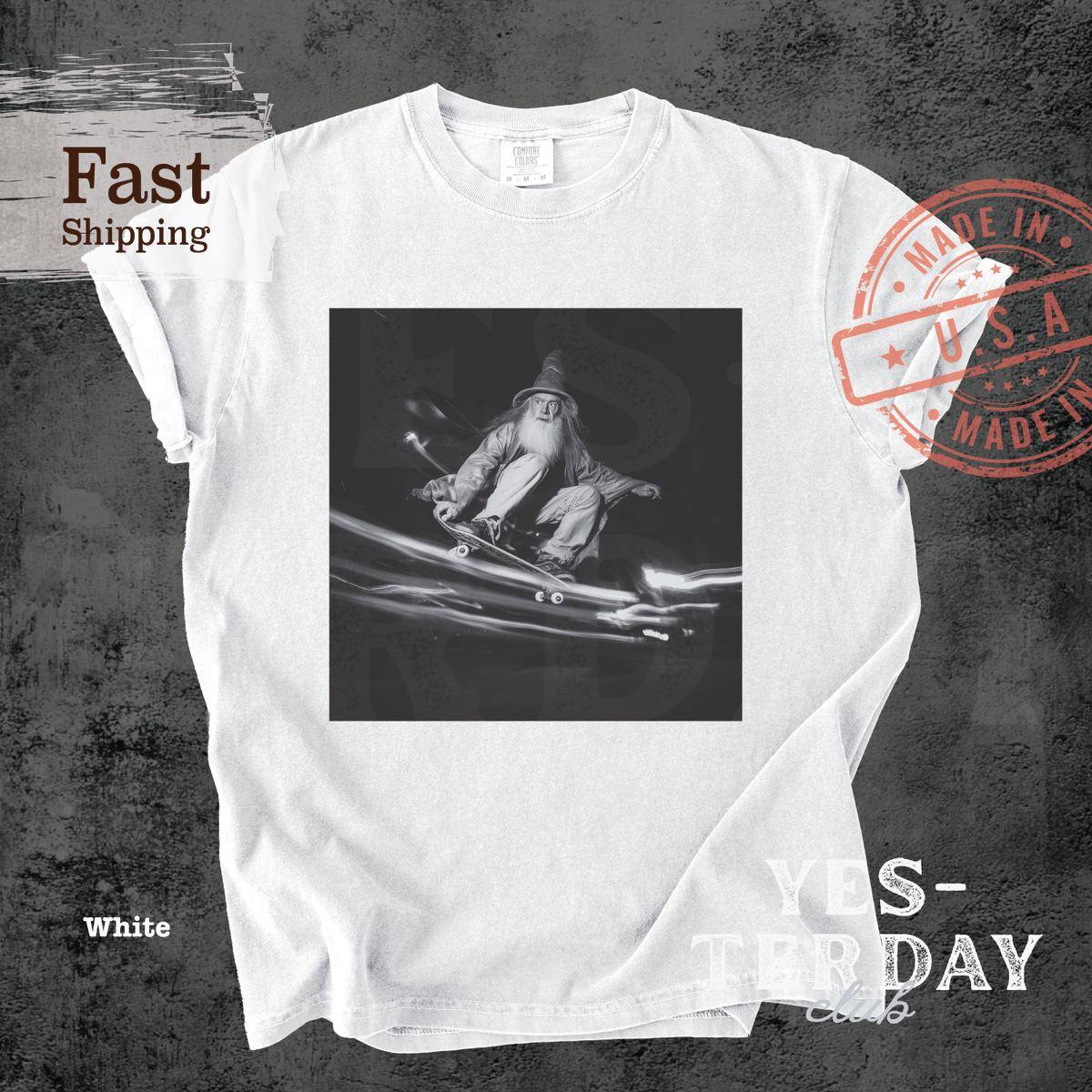 tem_temmax's tweet image. Magic in motion. 🧙‍♂️🛹 Grab our Skater Wizard Tee for the ultimate weirdcore statement. 

Product Details: Ultra-soft fabric, high-impact detailed graphic.

Made in USA 🇺🇸

Order Here: etsy.com/listing/444193…

#SkaterWizard #MemeTee #Streetwear #YesterdayClub