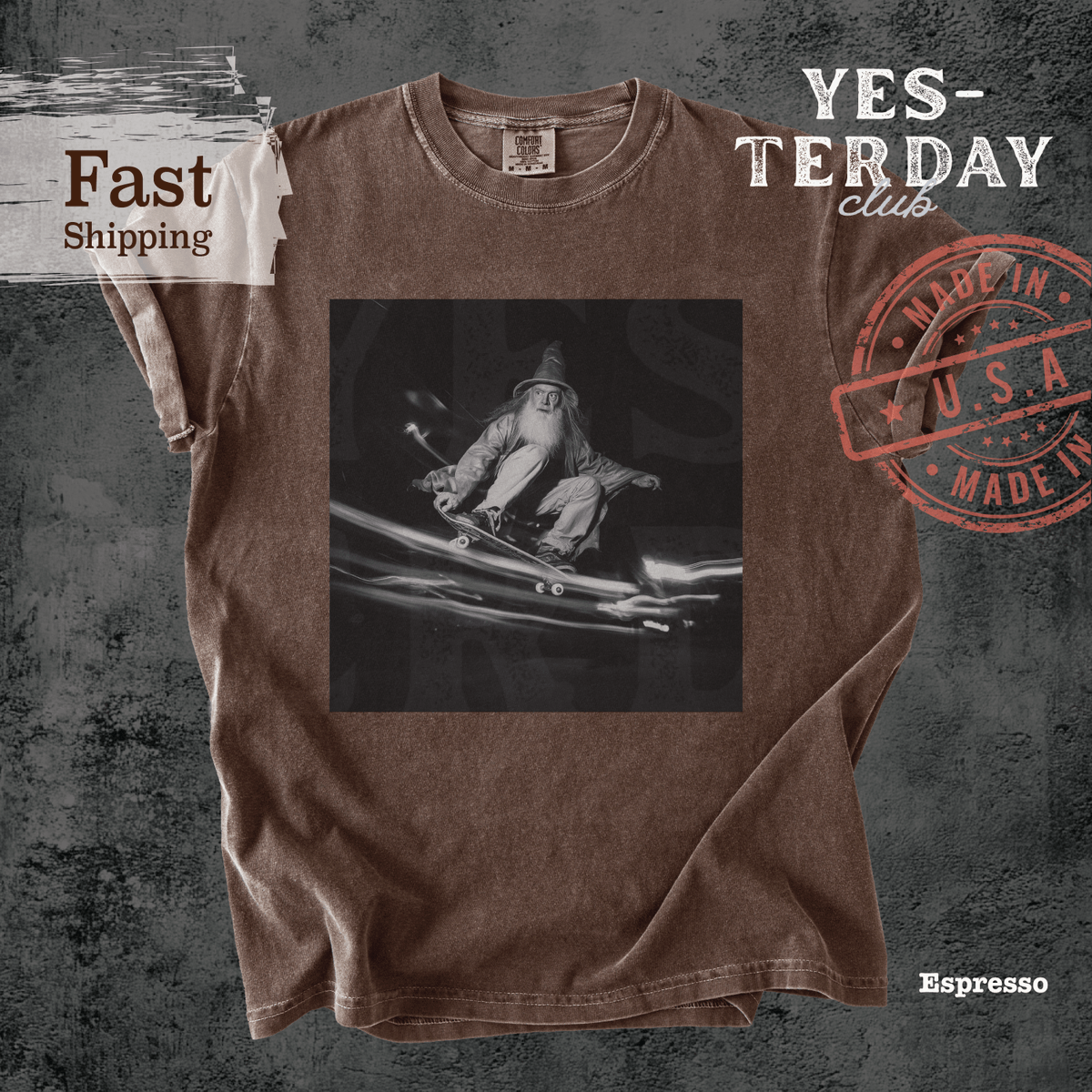 tem_temmax's tweet image. Magic in motion. 🧙‍♂️🛹 Grab our Skater Wizard Tee for the ultimate weirdcore statement. 

Product Details: Ultra-soft fabric, high-impact detailed graphic.

Made in USA 🇺🇸

Order Here: etsy.com/listing/444193…

#SkaterWizard #MemeTee #Streetwear #YesterdayClub