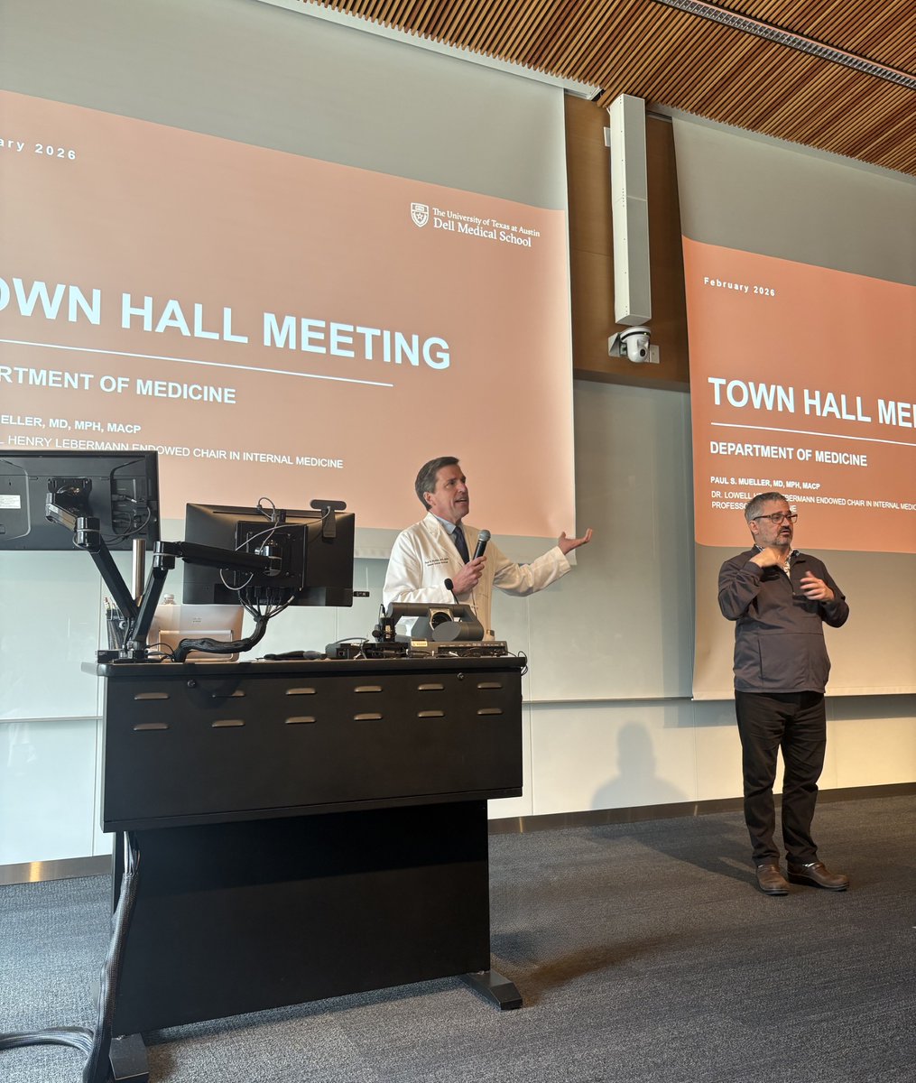 Department of Medicine at Dell Med tweet media