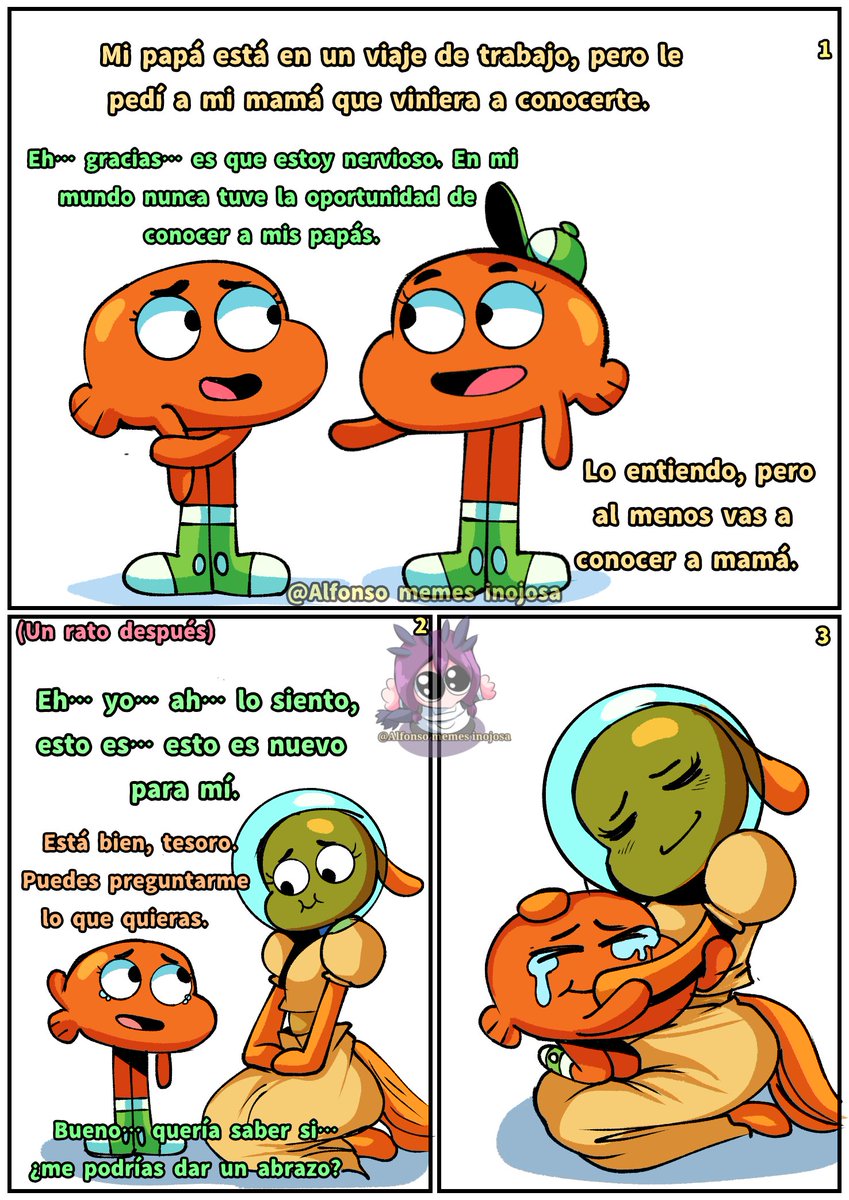 Darwin conoce a su madre del au (universo alterno)