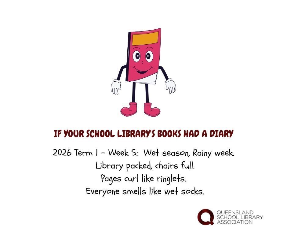 Queensland School Library Association (QSLA) tweet media