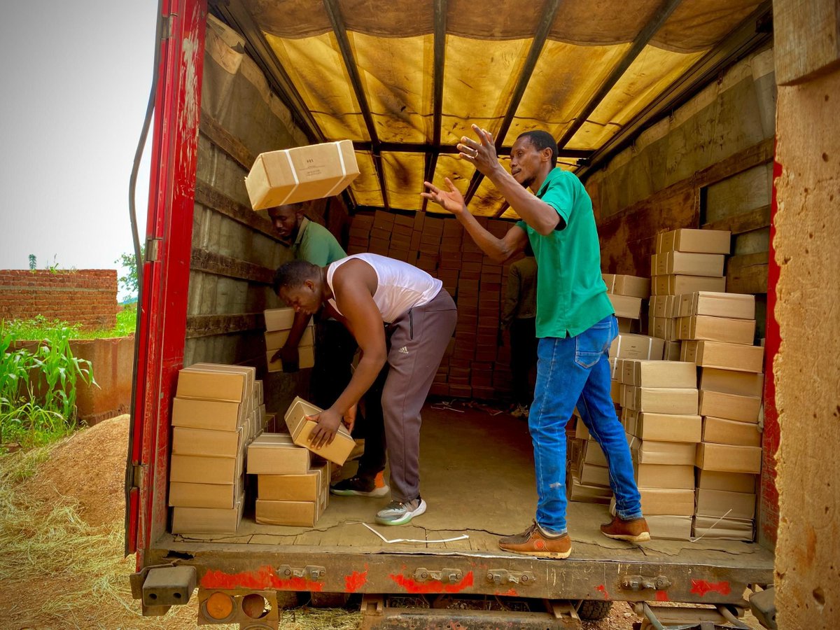 We received some photos last month from Every Home for Christ in the Democratic Republic of the Congo:

“We would like to inform you that we have received the container and unloaded its contents yesterday, Thursday 29-01-2026. On this occasion, I would like to express my sincere