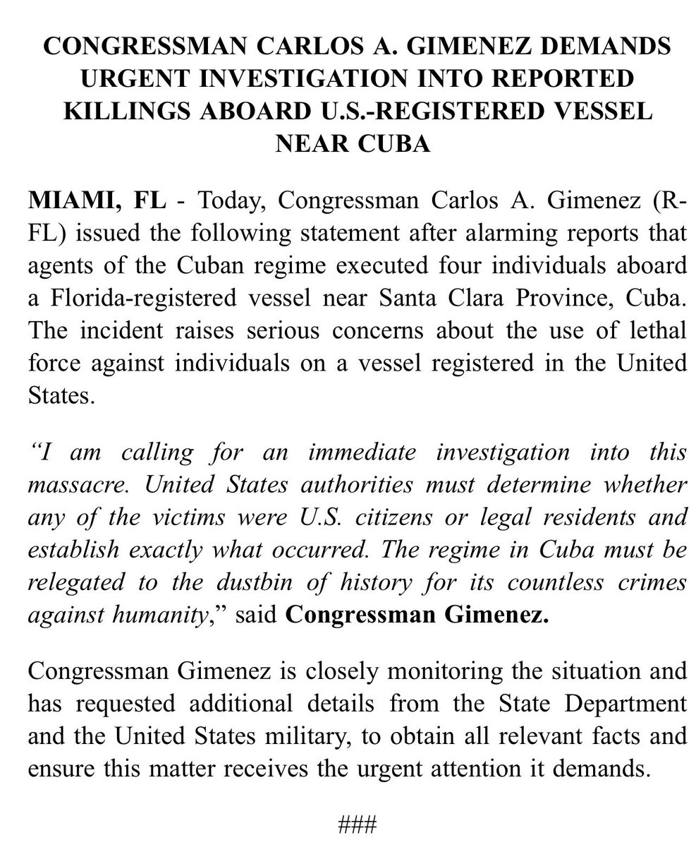 🚨#SOSCuba 🇨🇺🇺🇸