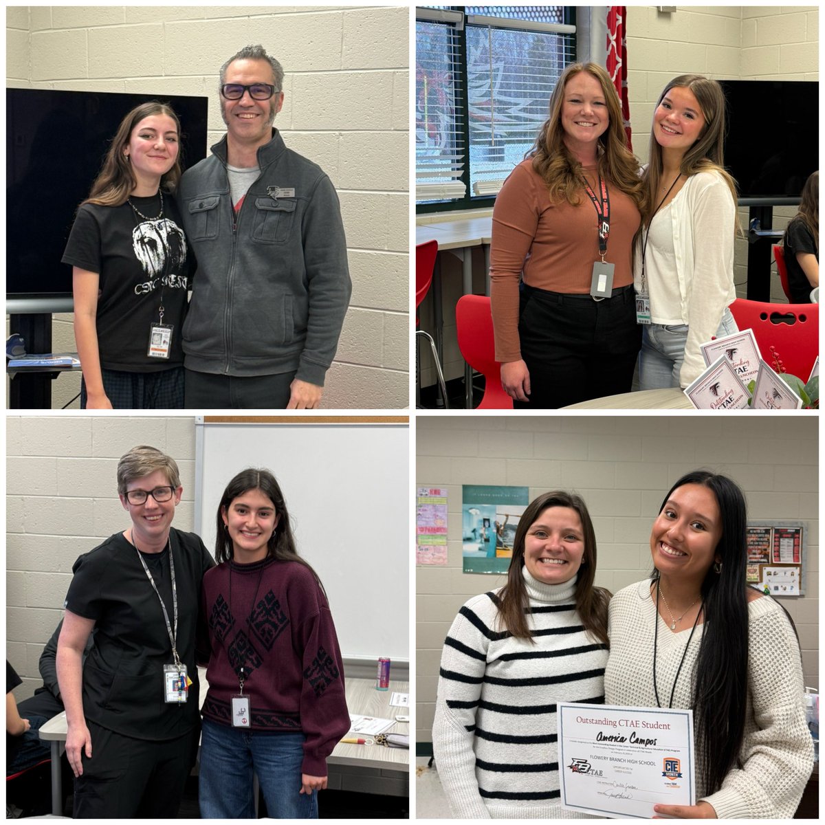Hallcounty_wbl's tweet photo. We celebrated our @fbhsfalcons Outstanding CTE Students today!
Congratulations to Alice Nicolich, Abby Prichard, Celeste Cortez, America Campos, Carson Peacock, Karen Ripoll, Tanner Miller, Hayden Sizemore, Wesley Walton, Eddie Fuentes, Addison Enzor, Solara Tran, &amp; Emma
Rogers! https://t.co/YWor6ic58u