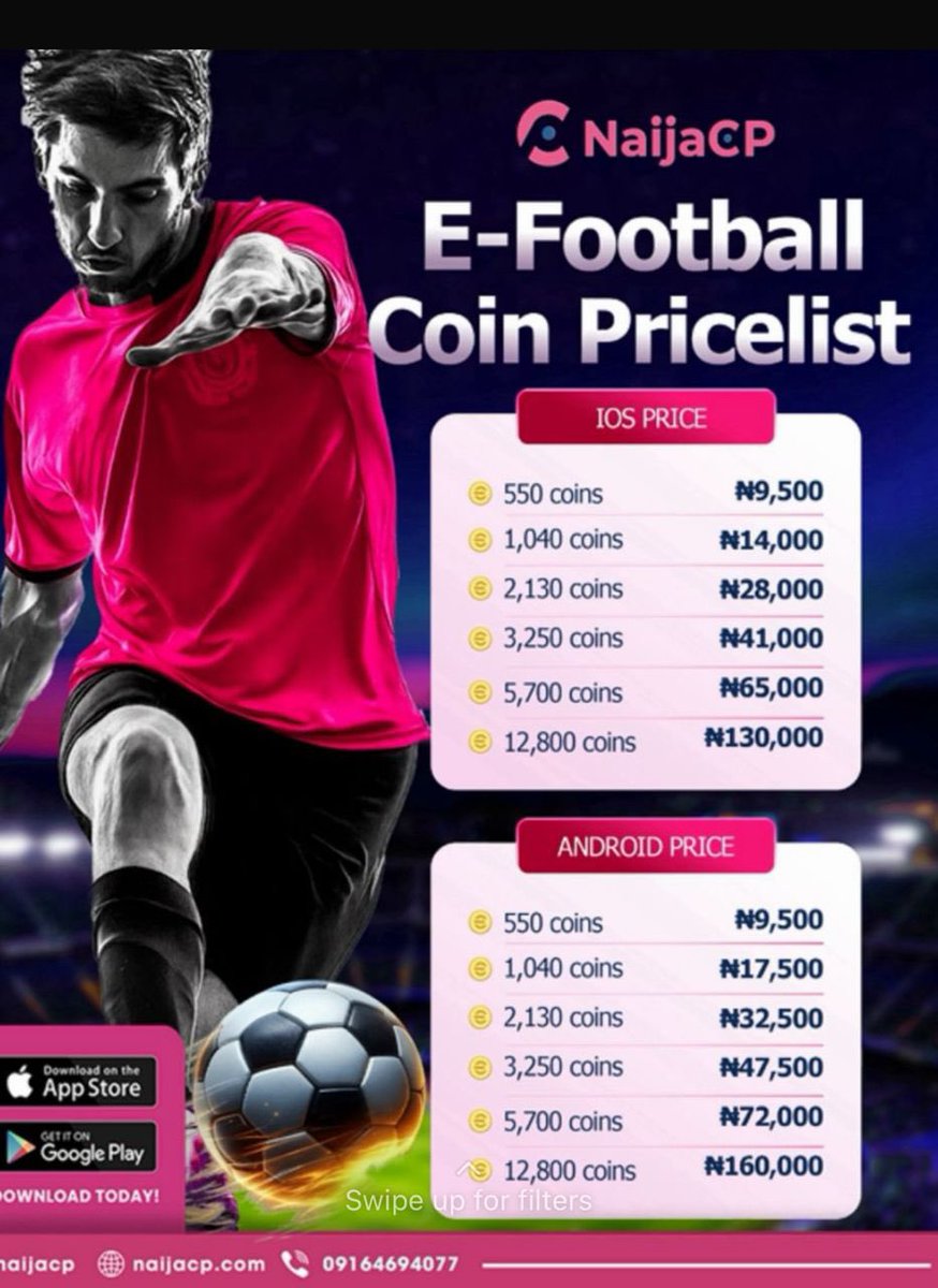 Who's Excited about tomorrow's update?? 😃

I am, most of you ain't because you've got no coins,

Tomorrow is another opportunity to upgrade your squad, get new legends into that squad and be ready to compete at haters League coming up next month.

Download Naijacp Now on