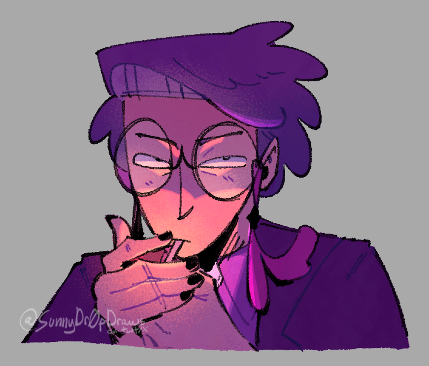 corbeau lighting thing from last night