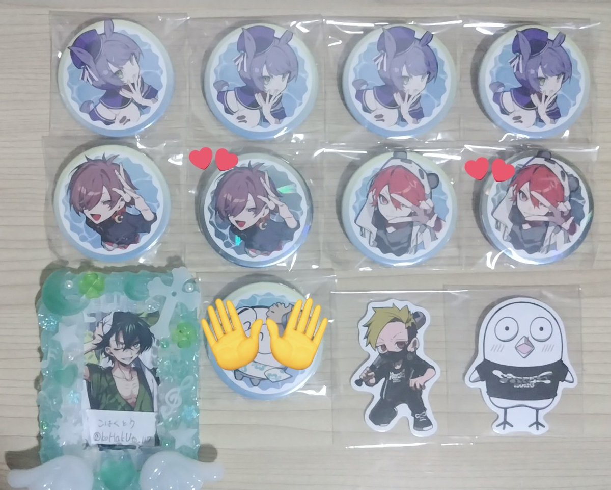 譲渡・交換・買取】CrazyRaccoon CR CRフェス2025 缶バッチ 譲 画像1&