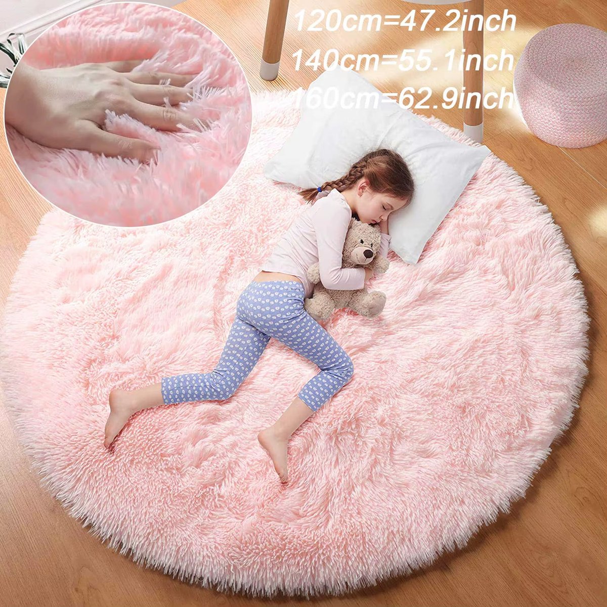 forkidsandteens's tweet image. Transform any bedroom or playroom into a dreamy space with this Fluffy Round Princess Rug! Designed with ultra-soft plush material and a beautiful round silhouette.
#PrincessRoom #KidsRoomDecor #CozyVibes #FluffyRug #HomeEssentials 
forkidsandteens.com/.../fluffy-rou…