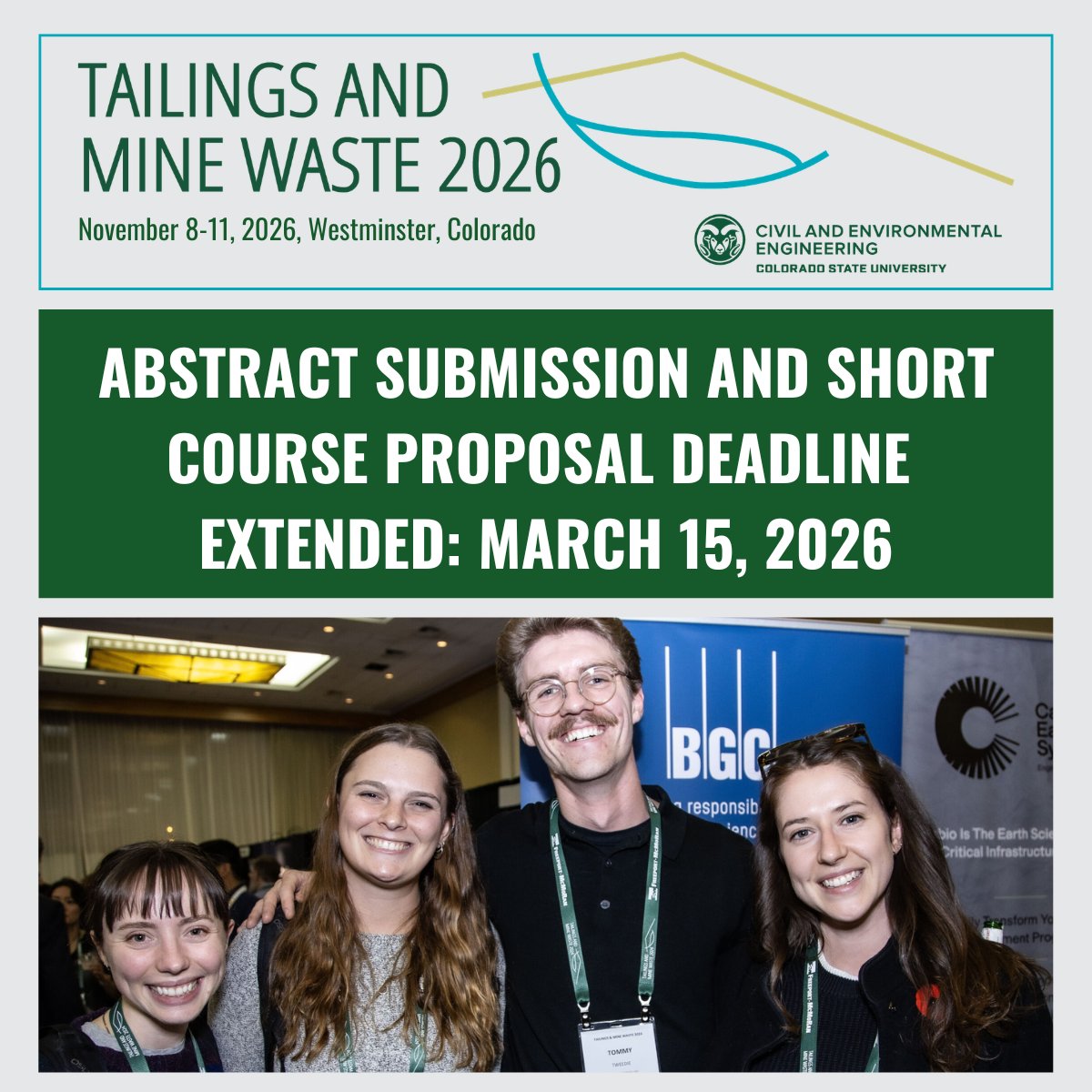 Tailings and Mine Waste Conference tweet media