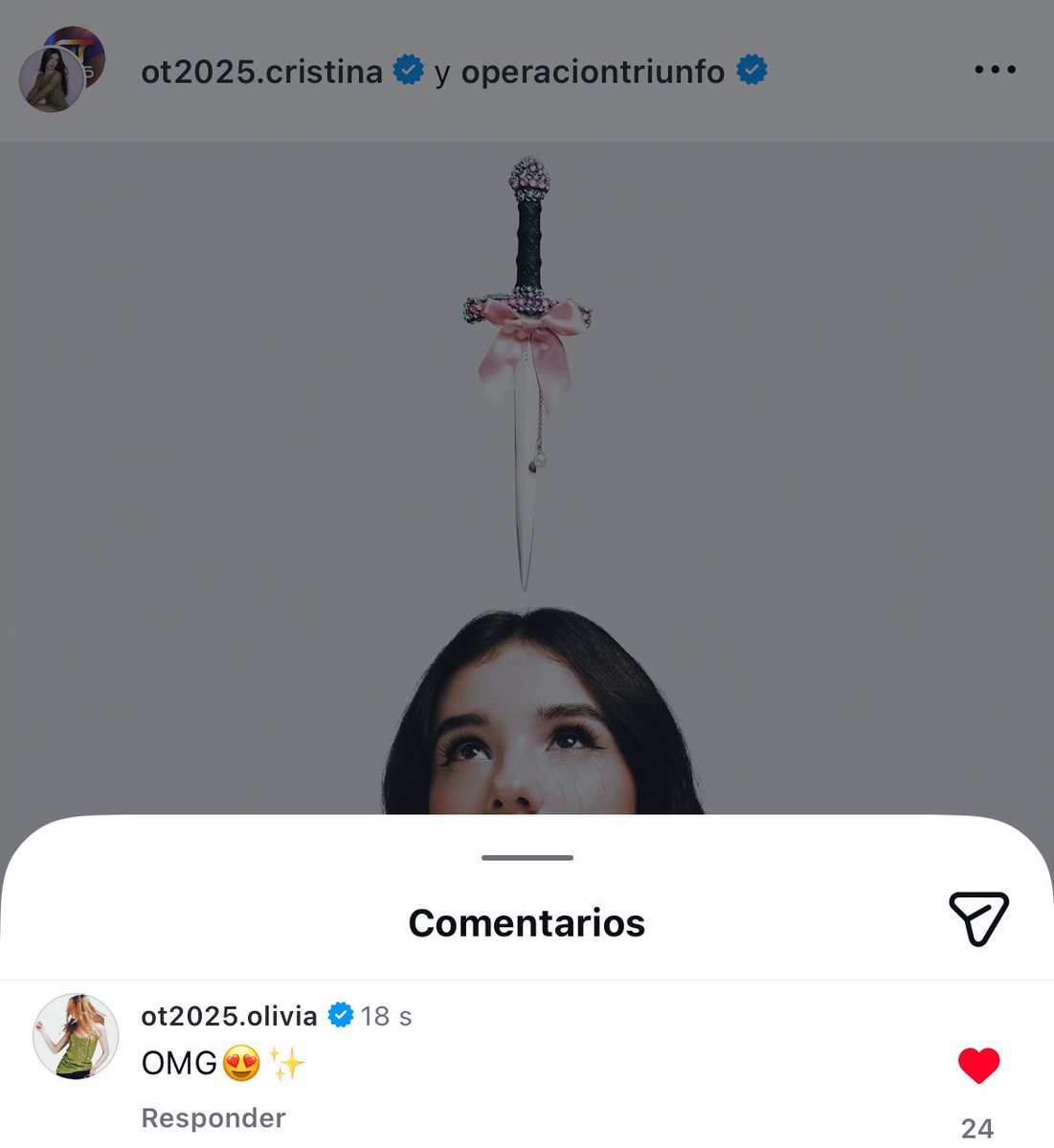 su fan n1 está igual emocionada que nosotras