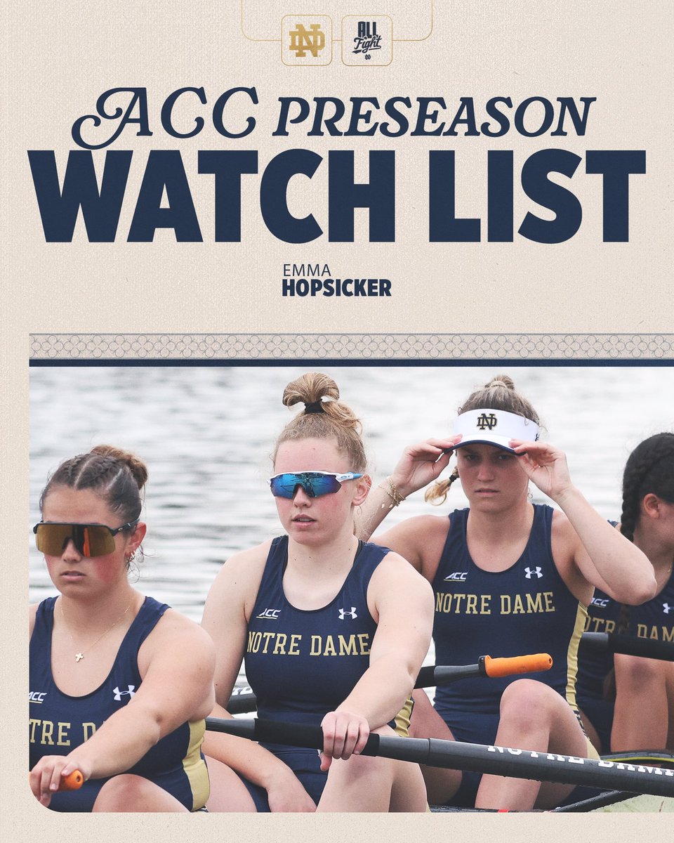 Notre Dame Rowing tweet media