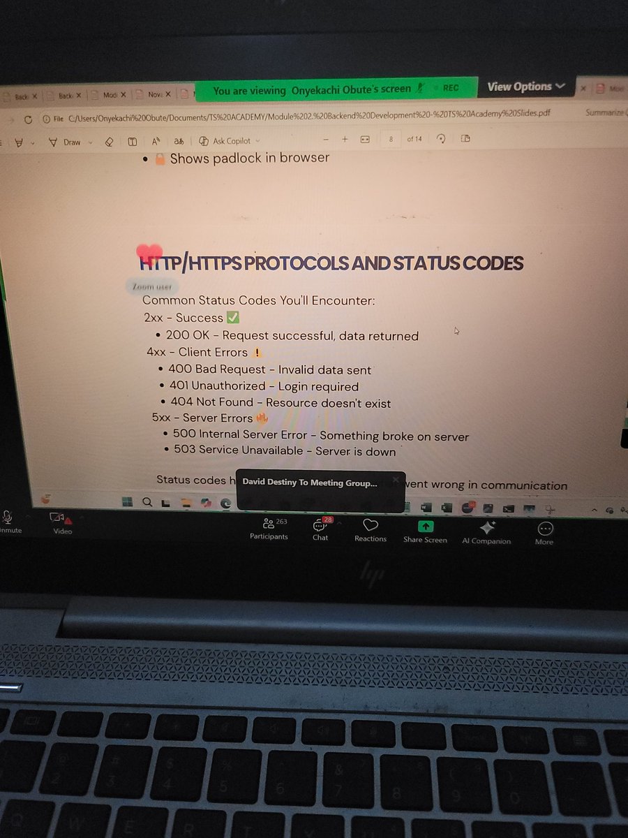 slimzzzy25576's tweet photo. Day-8 : Backend Code Challenge 

HTTP sends data in plain text.
HTTPS encrypts it using SSL/TLS.

HTTP = postcard 📬
HTTPS = locked envelope 🔐

If you’re building for the web, HTTPS isn’t optional.

#LearningBackendWithTS #30daysCodeChallange
#Nodejs https://t.co/rTLMSXfvMh