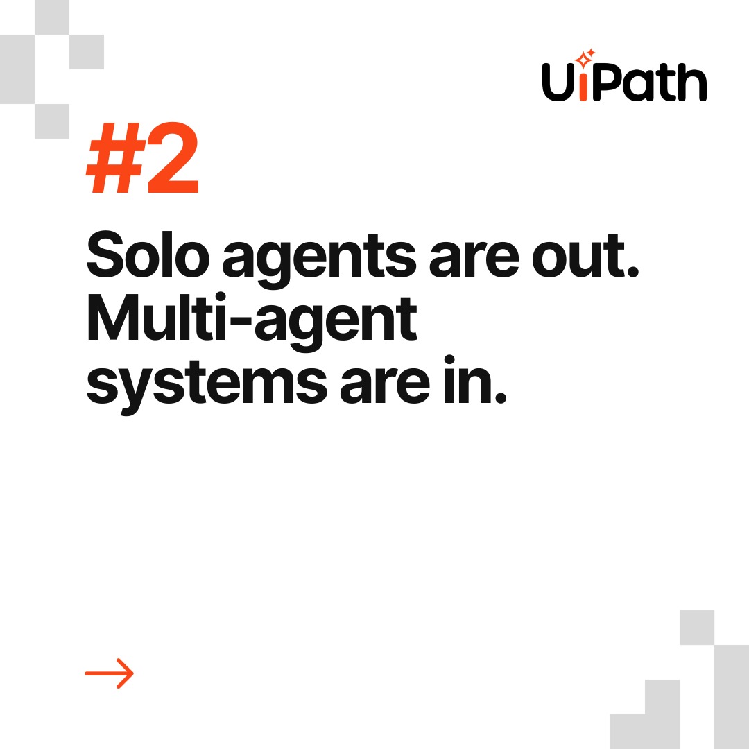 UiPath's tweet photo. If #AgenticAI is on your org's 2026 vision board, this one's for you. 🔮 Check out our AI &amp; Agentic Automation Trends Report: