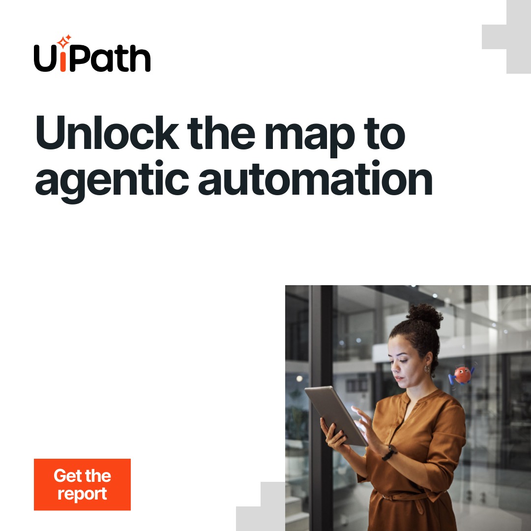 UiPath's tweet photo. If #AgenticAI is on your org's 2026 vision board, this one's for you. 🔮 Check out our AI &amp; Agentic Automation Trends Report: