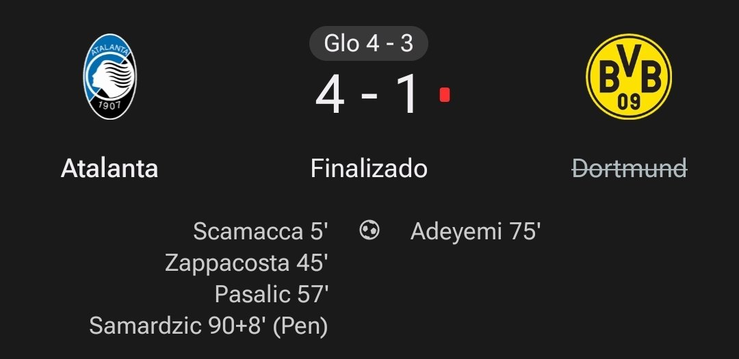 Atalanta are 7th in Serie A btw