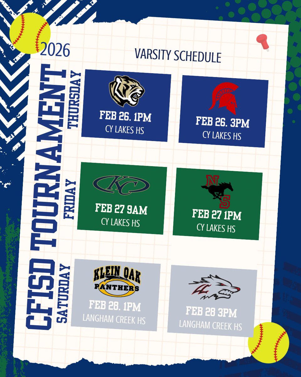 Cypress Ridge HS Softball tweet media