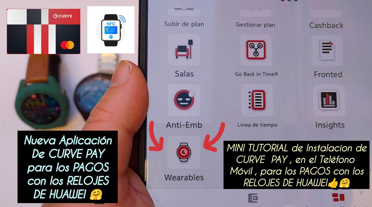 virucho28's tweet photo. Muy buenas chicos , acabamos de subir a nuestro canal de Youtube de RecreativosTecnologicos un nuevo vídeo , que trata de un MINI TUTORIAL de INSTALACION de CURVE PAY en el Teléfono Móvil para los PAGOS con RELOJES DE HUAWEI🤗

Darle al LIKE👍,SUSCRIBETE

https://t.co/2qQk1gYFRu https://t.co/tsOfSDzcbo