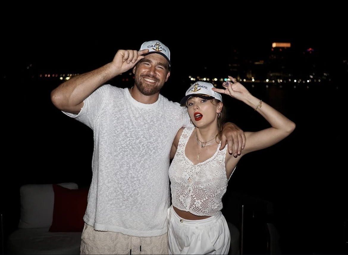 swiftinspires's tweet photo. 💬 l Travis Kelce sharing a moment about Taylor’s Nashville roots and it just feels warm.”

“I've talked to Taylor, my Taylor, about this a few times, but she's... she grew up in that country world in Nashville and in high school and coming up and she was underneath a lot of these big country singers. And she raves about how together they are, how they maneuver on tour and stuff like that.”