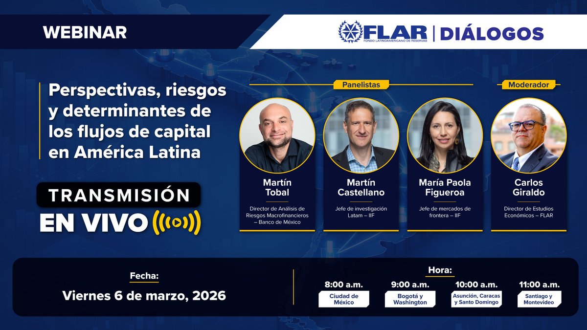FLAR | Fondo Latinoamericano de Reservas tweet media
