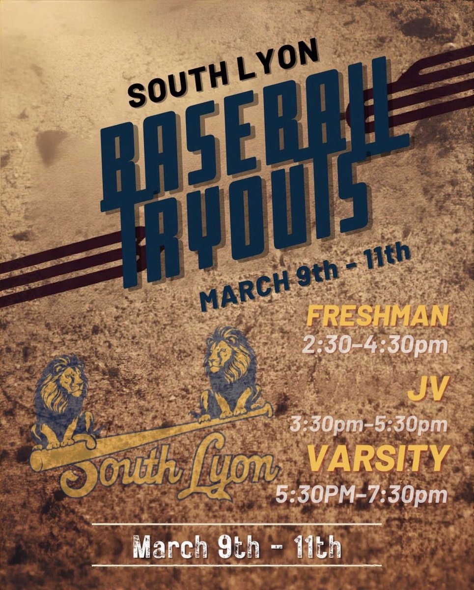 South Lyon Baseball tweet media